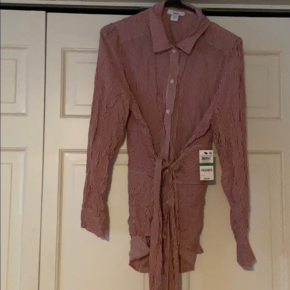 BAR III striped blouse